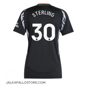 Arsenal Raheem Sterling #30 Vieraspaita Naisten 2024-25 Lyhythihainen